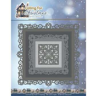 Dies - Berries Beauties - Falling for Christmas - Falling Square Frame BBD10025