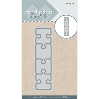 Card Deco Essentials - Cutting Dies - Puzzle CDECD0155