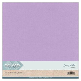 Linen Cardstock - SC - Amethyst LKK-SC57