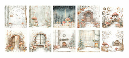 &nbsp; DDBD Collage paperset Winter Wonderland &nbsp;95473/005073&nbsp;