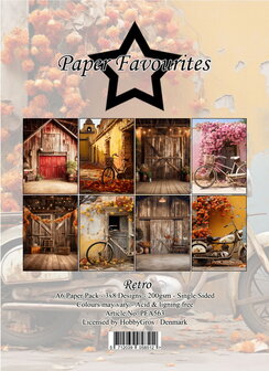 &nbsp; Paper Favourites A6 Retro &nbsp;91987/pfa563&nbsp;