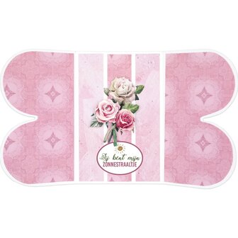 3D and Do - Card Deco Essentials - Pink Florals CDE3D10001