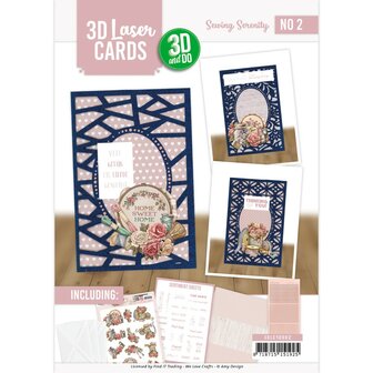 3D and Do - Laser Cards 2 - Sewing Serenity 3DLC10002