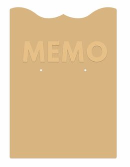 DDBD MDF memo klembord &nbsp;460.440.411