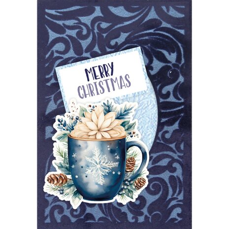 3D Velvet Cards - Falling For Christmas 3DVC10001