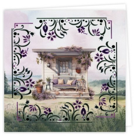 Dot and Do Cards 20 - Lilacs DODOPP020