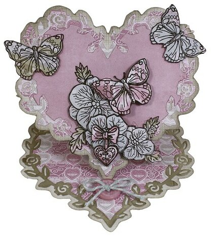 Yvonne creations - Love Hearts CDD10004