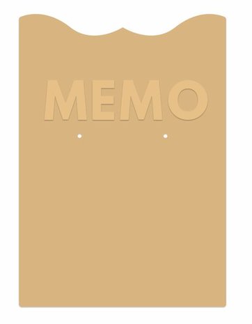 DDBD MDF memo klembord  460.440.411