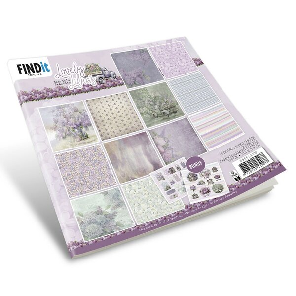 Paperpack - Berries Beauties - Lovely Lilacs - Design BBPP10009