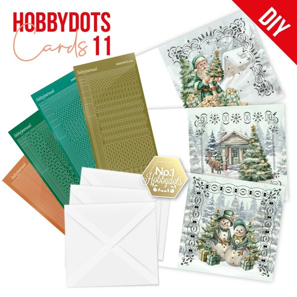 Hobbydots Cards 11 - Enchanting Christmas DODOPP011