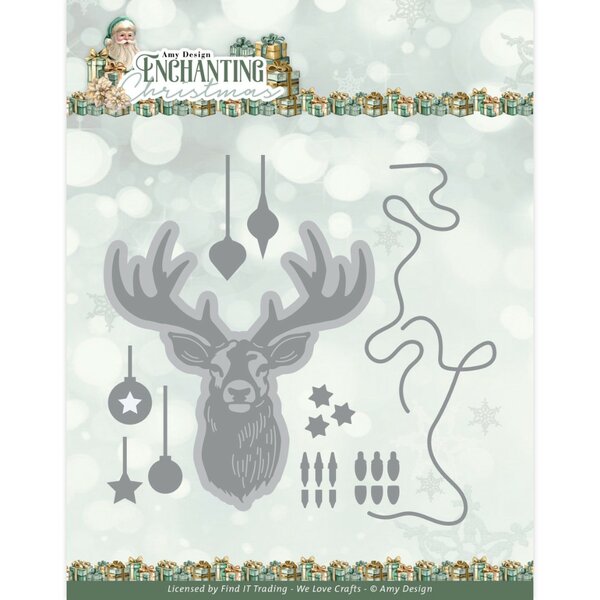 Dies - Amy Design - Enchanting Christmas - Enchanting Deer ADD10318