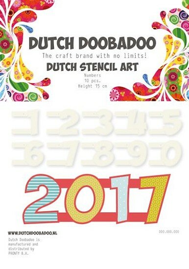 DDBD -  Stencil Art Numbers&nbsp; - 470.990.100 - 470,990,100