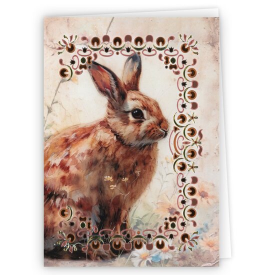 Dot and Do Cards A6 1 -Rabbit DODOPPA6002