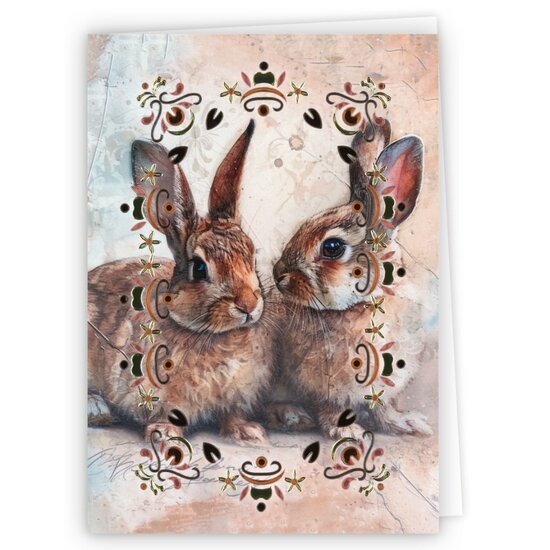 Dot and Do Cards A6 1 -Rabbit DODOPPA6002