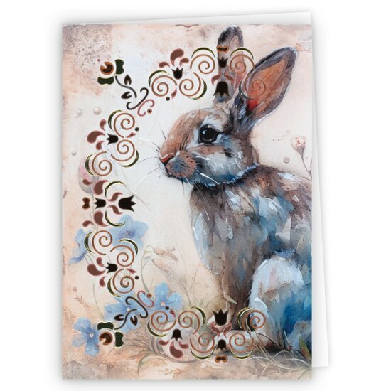 Dot and Do Cards A6 1 -Rabbit DODOPPA6002