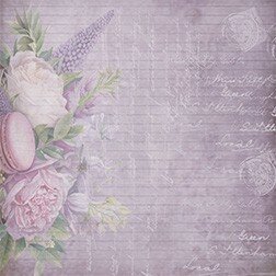 Paperpack - Berries Beauties - Lovely Lilacs - Design BBPP10009