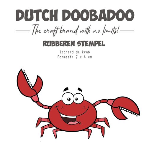 DDBD Rubber stempel Leonard de Krab 497004019