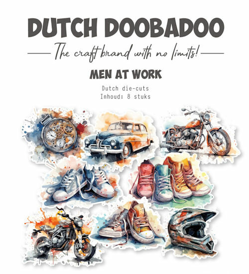 DDBD Dutch die-cuts Men at work 474.007.047