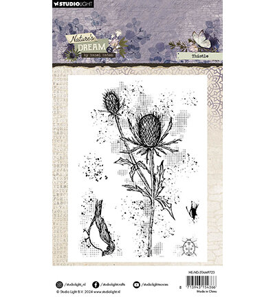 Studio Light Clear Stamp Thistle Nature&#039;s Dream 2 nr.723 HE-ND-STAMP723